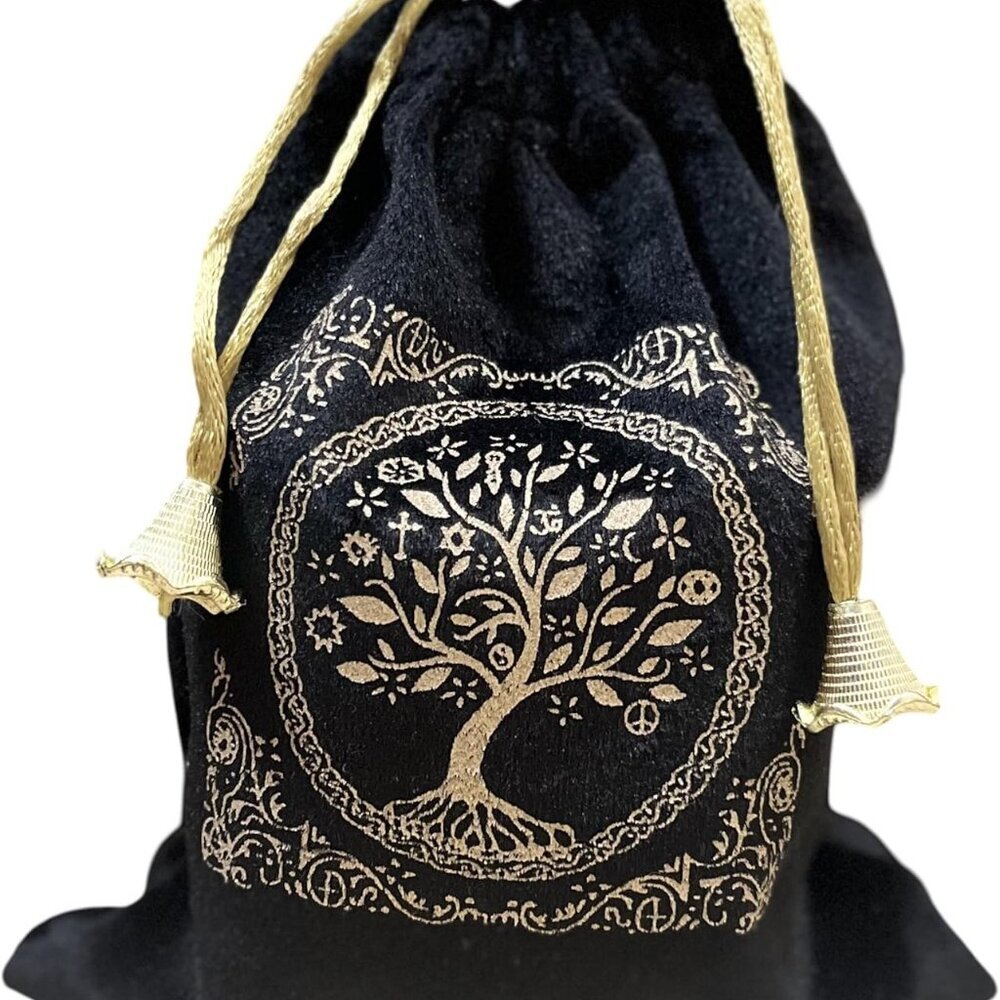 Soft Velvet Pouch for Tarot, Altar, Rune, Gift, Crystal, jewelry Wrap Bags for P